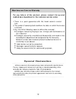 Preview for 11 page of EXITEQ MC-HT571 Instruction Manual