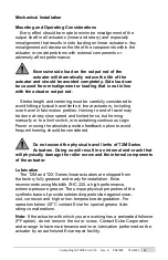 Preview for 25 page of Exlar Curtiss-Wright Tritex II Series Installation And Service Manual