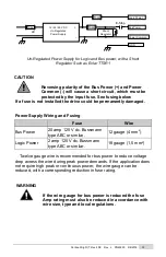 Предварительный просмотр 30 страницы Exlar Tritex II DC Series Installation And Service Manual