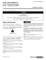 Preview for 1 page of Exmark 116-8547 Installation Instructions