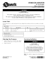 Предварительный просмотр 1 страницы Exmark ARX541CKA30000 Setup Instructions