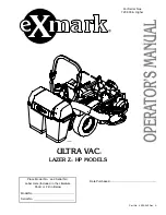 Exmark LAZER Z HP Series Operator'S Manual preview