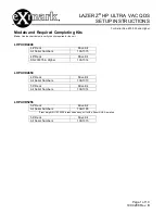 Предварительный просмотр 1 страницы Exmark LAZER Z LHPUVD4448 Setup Instructions