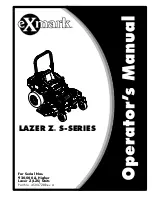 Предварительный просмотр 1 страницы Exmark LAZER Z LZS22KA484 Operator'S Manual