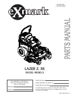 Exmark LAZER Z SX Parts Manual preview