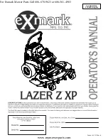 Предварительный просмотр 1 страницы Exmark Lazer Z XP Operator'S Manual