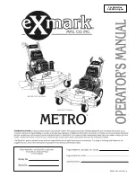 Exmark Lazer ZXS Operator'S Manual preview