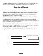 Preview for 4 page of Exmark M217B Operator'S Manual