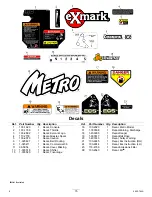 Предварительный просмотр 15 страницы Exmark Metro MG16KA362 Parts Manual