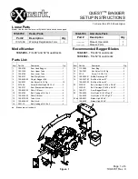 Exmark QUEST 109-6792 Setup Instructions предпросмотр