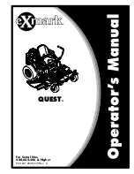 Exmark QUEST 346 Operator'S Manual preview