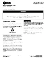 Preview for 1 page of Exmark Quest 42 Installation Instructions