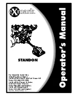 Exmark STANDON 294 Operator'S Manual предпросмотр