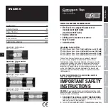 Preview for 2 page of Exo Terra Compact Top Extra Large Operating Instructions Manual