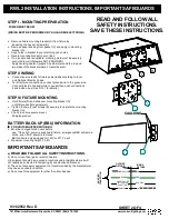 Предварительный просмотр 2 страницы Exo RWL2 Installation Instructions