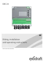 Preview for 1 page of Exodraft EBC24 Series Fitting, Installation And Operating Instructions