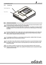 Preview for 21 page of Exodraft EHC20 Mounting, Installation And Operating Manual