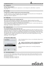 Preview for 49 page of Exodraft EHC20 Mounting, Installation And Operating Manual