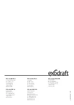 Preview for 72 page of Exodraft EHC20 Mounting, Installation And Operating Manual