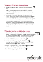 Preview for 3 page of Exodraft EW 41 Quick Start Manual