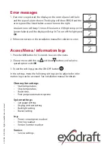 Preview for 4 page of Exodraft EW 41 Quick Start Manual