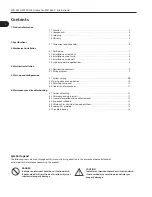 Preview for 2 page of Exodraft GSV 009 Installation And Operation Manual