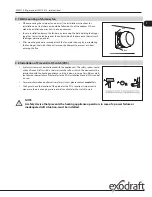 Preview for 9 page of Exodraft RS 009 Installation And Operation Manual