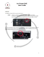 Preview for 7 page of Exogal Ion Power DAC User Manual