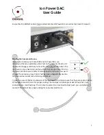 Preview for 8 page of Exogal Ion Power DAC User Manual