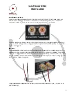 Preview for 9 page of Exogal Ion Power DAC User Manual