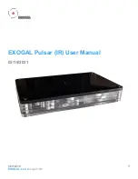 Exogal Pulsar IR) User Manual предпросмотр