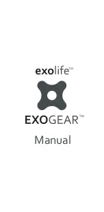 Предварительный просмотр 1 страницы ExoGear ExoLife Manual