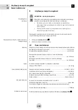 Preview for 278 page of exonda M41 Operating Instructions Manual