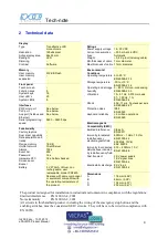 Preview for 4 page of Exor ePALM10 Product Manual