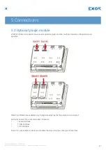 Предварительный просмотр 21 страницы Exor eTOP500 Glass Series Operating Instructions Manual