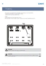 Предварительный просмотр 26 страницы Exor eTOP500 Glass Series Operating Instructions Manual