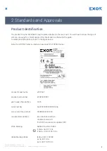 Preview for 8 page of Exor eTOP600 Series Operating Instructions Manual