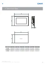 Предварительный просмотр 14 страницы Exor eTOP600 Series Operating Instructions Manual