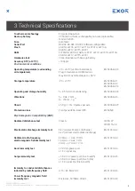 Preview for 9 page of Exor eX700 Series Operating Instructions Manual