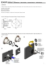 Exor JSBRU002 Installation Manual preview