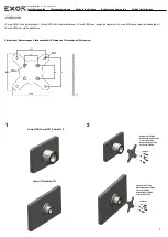 Exor JSmart VESA JSBRU008 Installation Manual preview