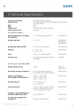 Preview for 9 page of Exor JSmart705 Operating Instructions Manual