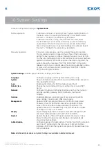 Preview for 22 page of Exor JSmart705 Operating Instructions Manual