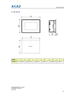 Предварительный просмотр 14 страницы Exor UniOP eTOP 500 Series Operating Instructions Manual