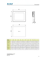 Предварительный просмотр 15 страницы Exor UniOP eTOP 500 Series Operating Instructions Manual