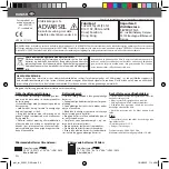 Preview for 22 page of EXOST SK17038 Instructions Manual