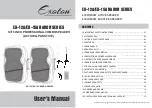 Preview for 1 page of Exoton EX-12A BARON Series User Manual