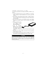 Предварительный просмотр 10 страницы EXP Computer CD Station User Manual