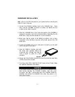 Предварительный просмотр 12 страницы EXP Computer CD421 Installation Manual