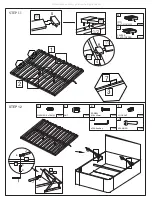 Предварительный просмотр 8 страницы expand furniture PRATICO END LIFT UP QUEEN BED Assembly Instruction Manual